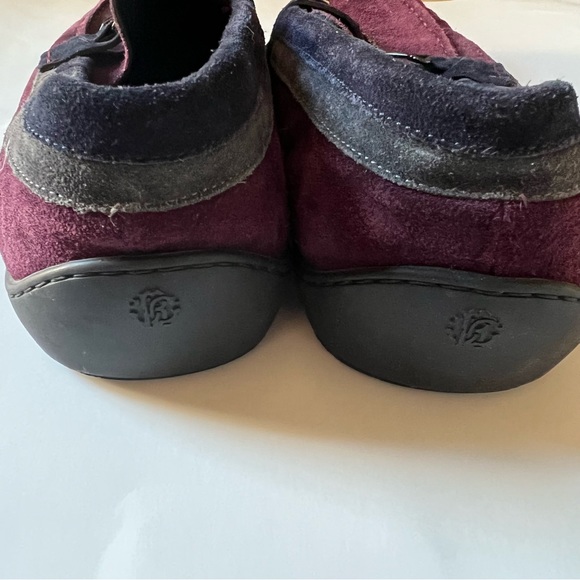Roberto Cavalli Suede Leather Driving Loafers Purple Blue and Grey main image 8